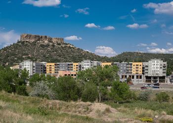 Stunning views of the castle rock
